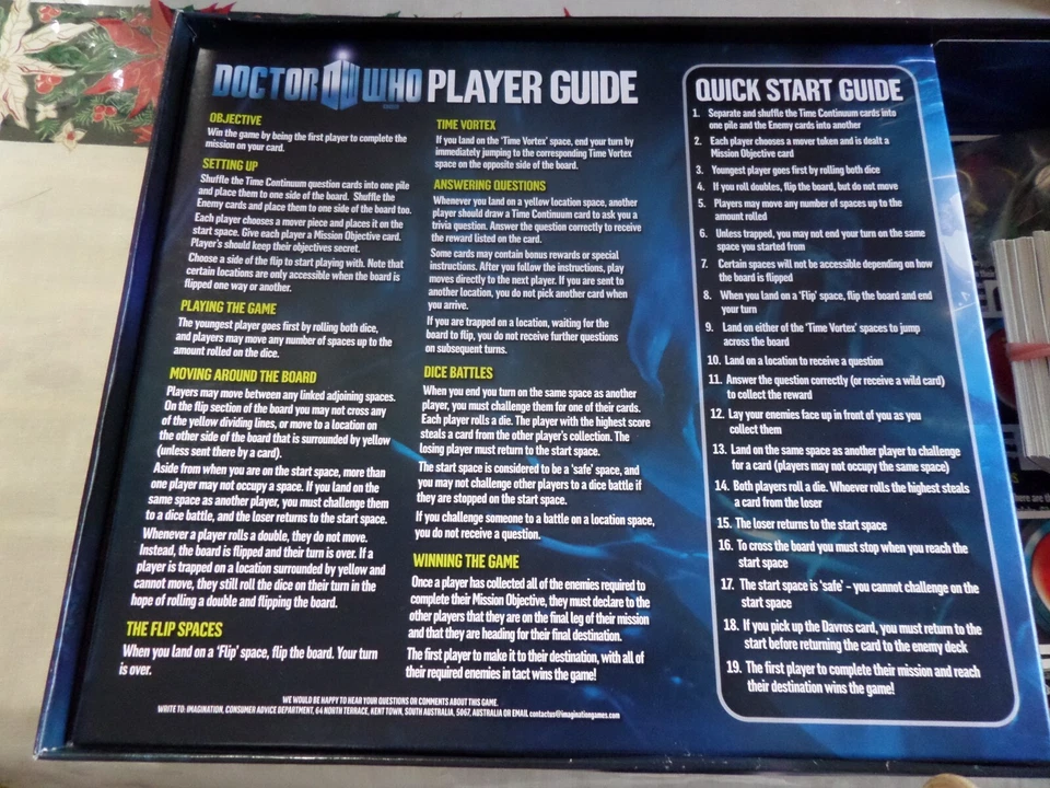 Doctor Who The Time Wars Family Board Game New and Sealed  2-6 Players BBC - Image 3 of 4