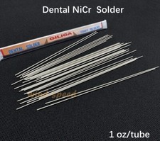 Dental Solder NiCr High Temperature Welding Rod Ceramic Soldering Material 1 oz