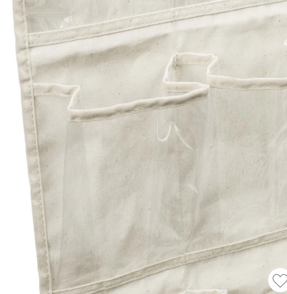 24 Pocket Otd Shoe Org Natural Sft01256 Natural - Image 4 of 4