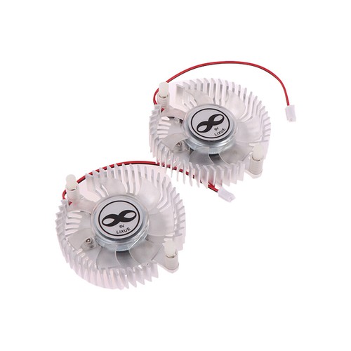 DC 5V Aluminum Heatsink With Fan CPU Graphics Heatsink For XH2.0 Interface Fans - Afbeelding 12 van 12