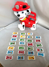 VTech Paw Patrol Treat Time Marshall Feed Him Alphabet Bones Complete See Video
