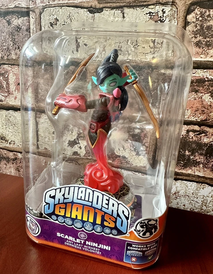 Skylanders Giants Large Giant Scarlet Ninjini Game Figure Foto 3 de 4
