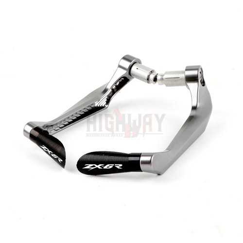 CNC Brake Clutch Levers Protector Guard For KAWASAKI ZX6R NINJA 636 ZX636 636R - Foto 42 di 46