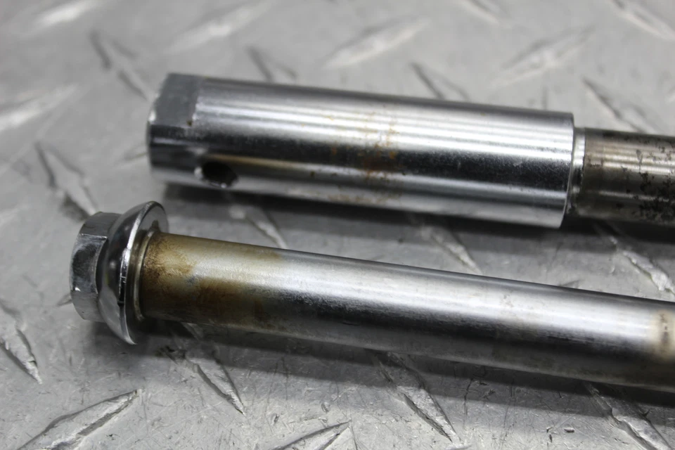 1996 YAMAHA VIRAGO 750 XV750 FRONT & REAR AXLE 42X-25381-00-00 - Imagem 4 de 4