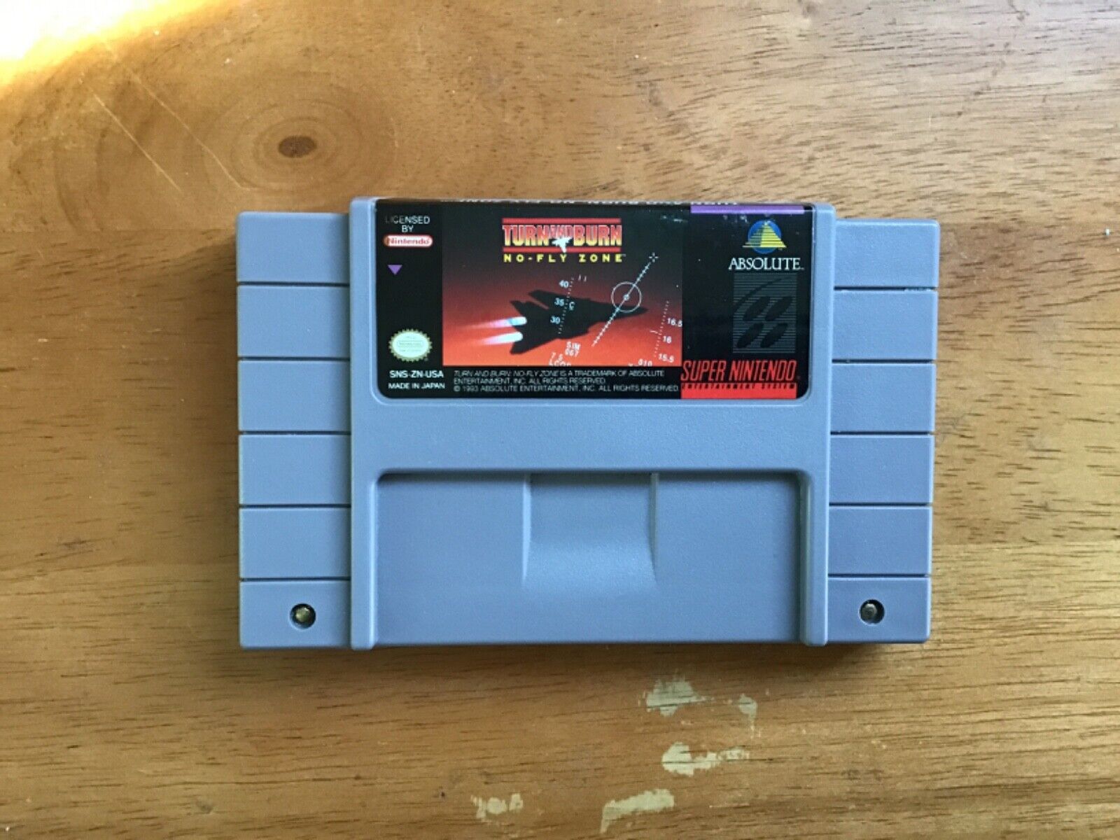 Super Nintendo - Turn And Burn No-Fly Zone (1993) 