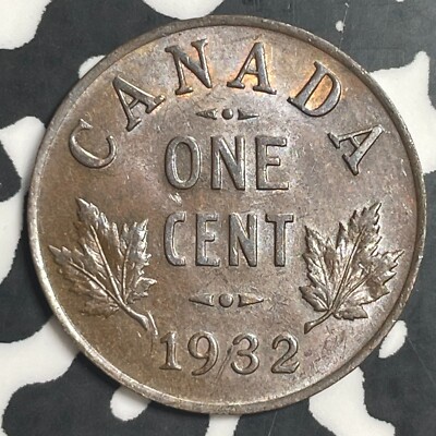 1932 Canada Small Cent Lot#T3629 High Grade! Beautiful!