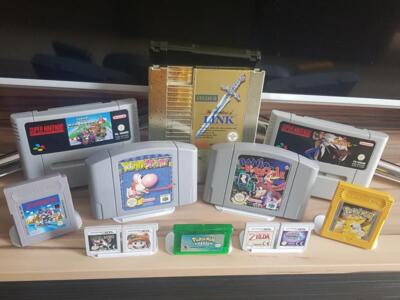 Spiele Ständer / Cartridge Stand Halterung (SNES NES N64 Gameboy Nintendo DS)