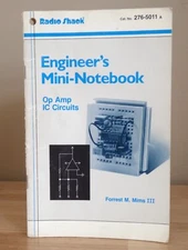 Radio Shack Engineer's Mini Notebook Op Amp IC Circuits - Cat. No. 276-5011 A