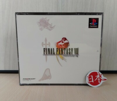 Final Fantasy VIII FF8 Japan NTSC-J PlayStation 1 PS1 + MANUAL
