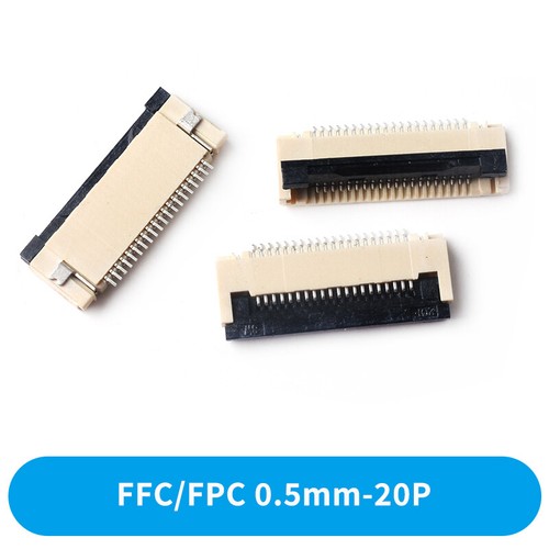 FFC/FPC Flat Cable Connector Socket 4 Pin to 40 Pin Top/Bottom 0.5mm/1.0mm Pitch - Picture 18 of 90