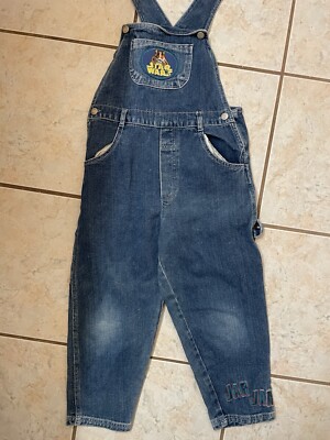 Vintage 90s Jar Jar Binks Overalls Size 7 For boys. Star Vintage 90s Jar Jar Binks Overalls Size 7 For boys. Star