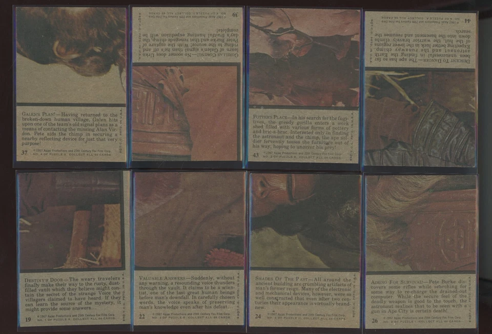 1975 Topps Planet of the Apes Lot of 11 Cards - Image 2 of 4