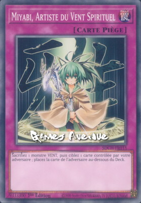 Yu-Gi-Oh! Miyabi, Spiritual Wind Artist SDCH-FR033 VF/COMMUNE