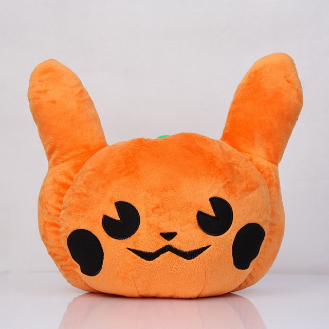 pumpkin pikachu plush