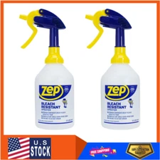 Zep Bleach Resistant Professional Spray Bottles, 32 oz, Pack of 2, ZUPRO2-30