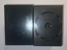 Set of 20 Black DVD Cases. Empty/standard sized. New And Used Like New