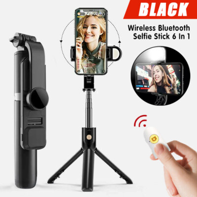 In Wireless Bluetooth Selfie Stick Tripod Real-Time Broadcast