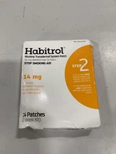 Habitrol Nicotine Transdermal System Patches 14mg Step 2 14 Patches