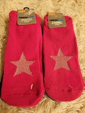 No Show Big Girl's 6-pair Socks One Size Fits Most Youth Finish Line