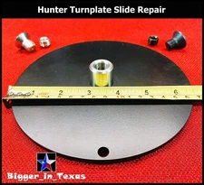 NEW! Steel Slide Plate for Hunter Alignment Turnplates. Repair for 14" Plates