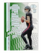 Desmond Ridder 2022 Illusions Football Green Parallel Illusionists RC #I-12