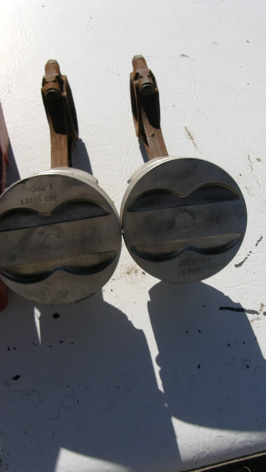 400 PONTIAC GTO TRANS AM FORGED PISTONS TRW L2398 .030 OVER w/ FORGED RODS & ARP - Image 2 of 4