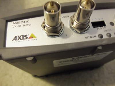 Axis Communications 241Q Video Server 4 Channel CCTV Video IP Network Encoder