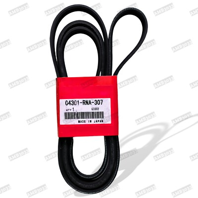 #ad NEW OEM FOR HONDA CIVIC SERPENTINE DRIVE BELT 2006 2011 04301 RNA 307 $35.99