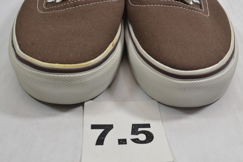 vans brown white