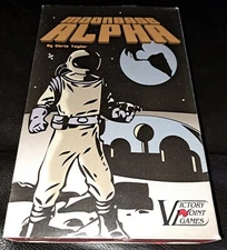 Victory Point Games MOONBASE ALPHA by Chris Taylor VG+ COMPLETE ***VERY RARE***