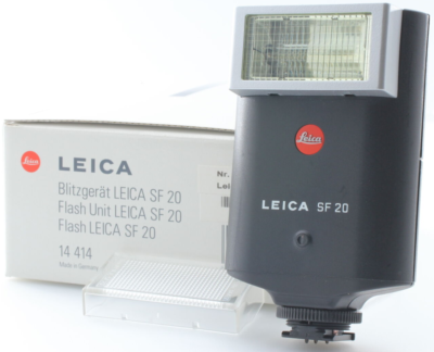 Almost Mint in Box] Leica SF20 Shoe Mount Flash 14414 M6 TTL M7 R8