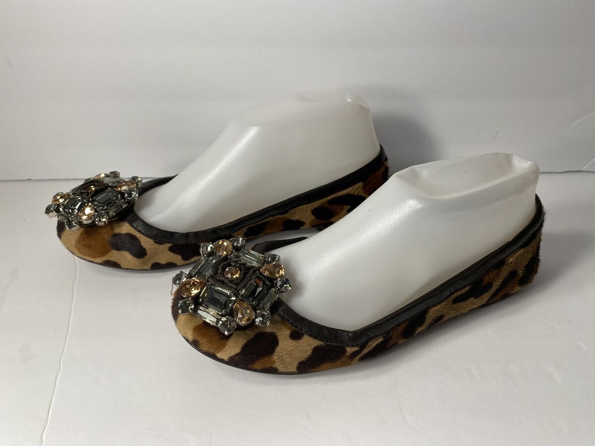 Prada Ballet Flats Pony Hair Jewellery Leopard 36/5.5 | eBay Prada Ballet Flats Pony Hair Jewellery Leopard 36/5.5 | eBay