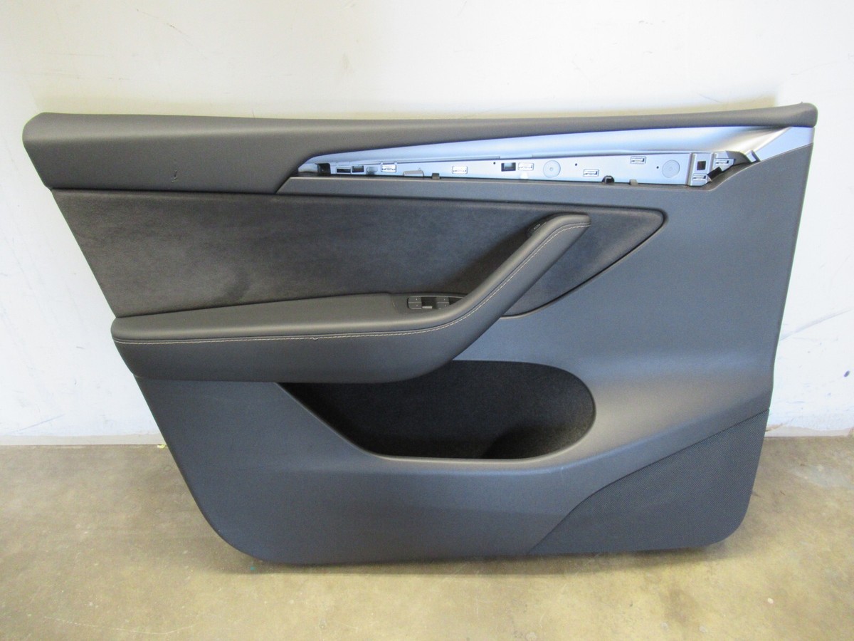 Tesla Model Y Front LH Driver Door Panel Black Gen 2 1997294-00-A