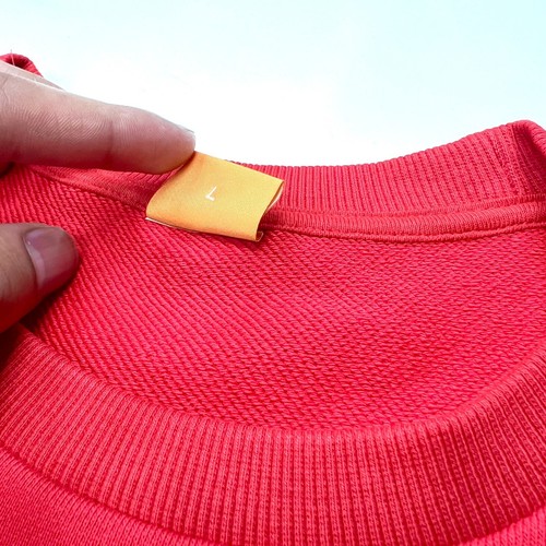 Hugo Boss Men's Regular Fit Crew Neck Sweatshirt In Red Size L - Picture 9 of 13