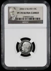 2006-S Proof Roosevelt Silver Dime 10c NGC PF70 UCAM Ultra Cameo