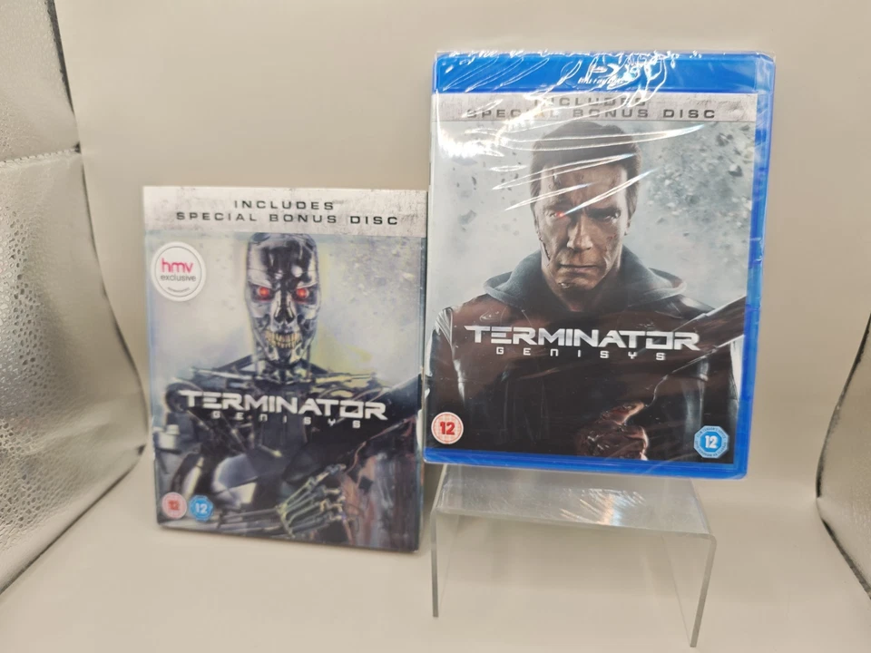 Terminator Genisys Hmv Exclusive 2 disc (Blu-Ray) with Lenticular Slipcover - Image 2 of 4