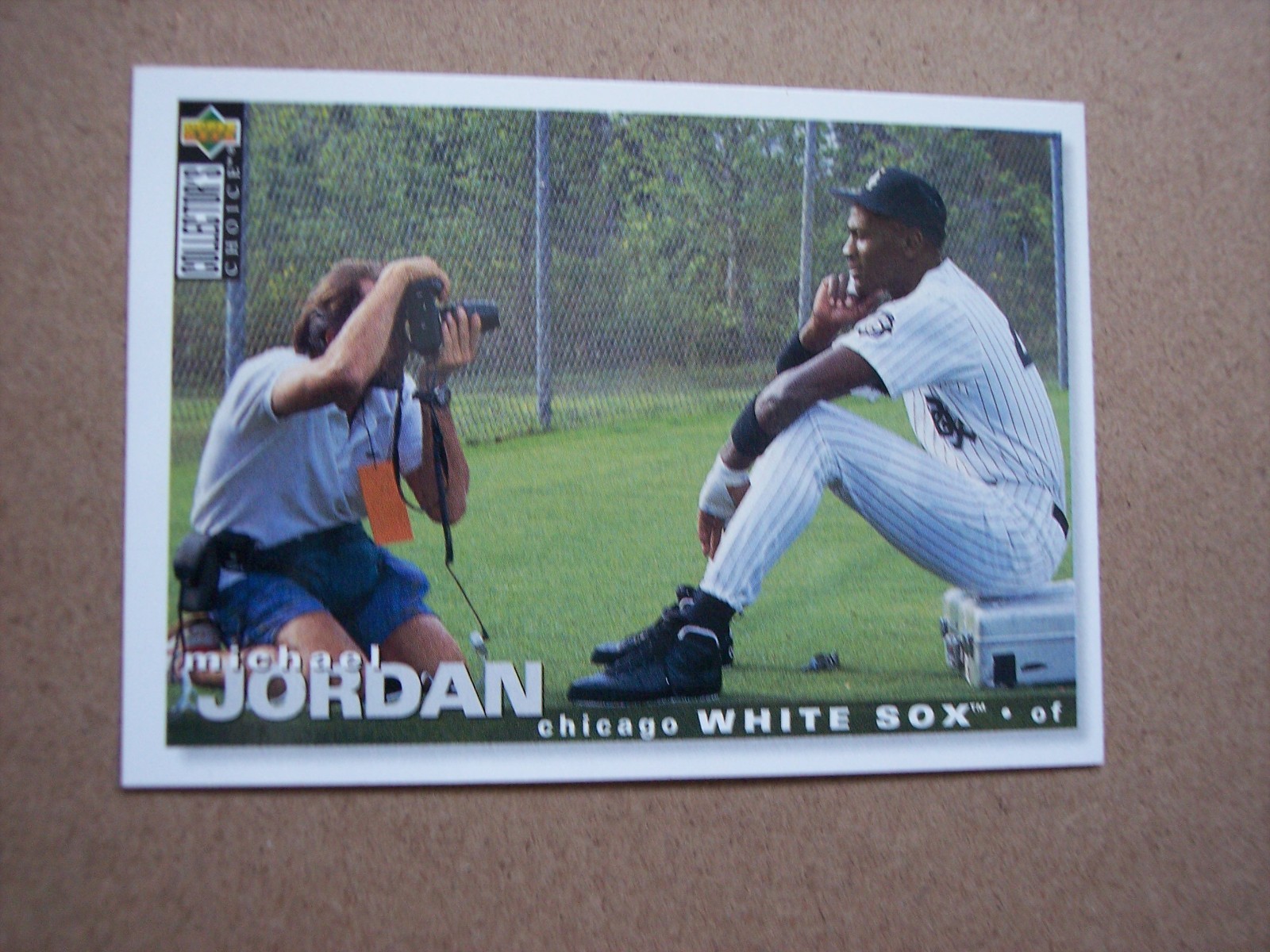 Michael Jordan 1995 Upper Deck Collectors Choice card #500 NM or better