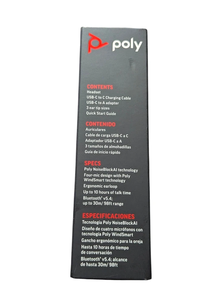 Auriculares internos inalámbricos con cancelación de ruido BbO HP - Poly Voyager Legend 50 Foto 4 de 4