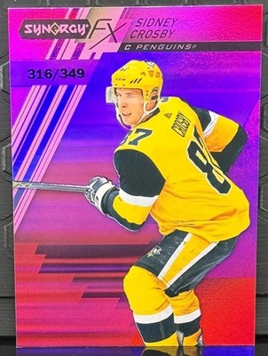 2020-21 Upper Deck Synergy FX-5 Sidney Crosby Synergy FX Purple #316/349