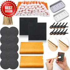 228 Pcs Trading Card Cleaning Flattening Kit TCG Collector Protect Supplies
