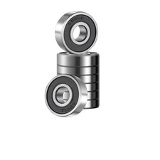 606-2RS 8PCS Bearing Steel and Double Rubber Sealed Miniature deep Groove Ball