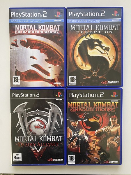 Pack Mortal Kombat PlayStation 2