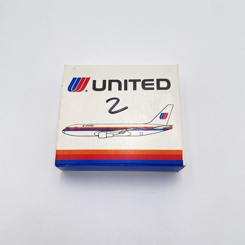 Schabak Boeing 767 United Airlines 1:600 Aircraft Airplane Collectible 907/23 - Picture 9 of 11