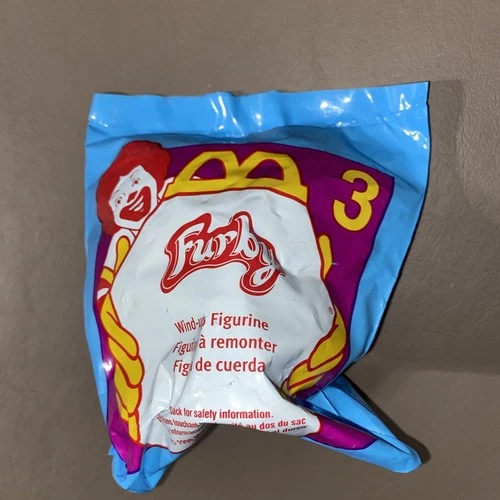 McDonald's Happy Meal 1998 Furby Toy #8 New Sealed
