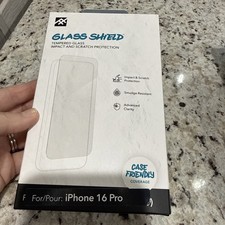 ZAGG iFrogz Glass Shield screen protector for the Apple iPhone 16 Pro