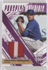 2019 Elite Extra Edition Prospect Materials Purple 23/25 Jonathan Hernandez 3wu