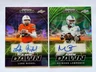 2025 Leaf FB Nation" A New Dawn" Neimann Lawrence Auto/5 & Luke Nickel Auto/8 SP