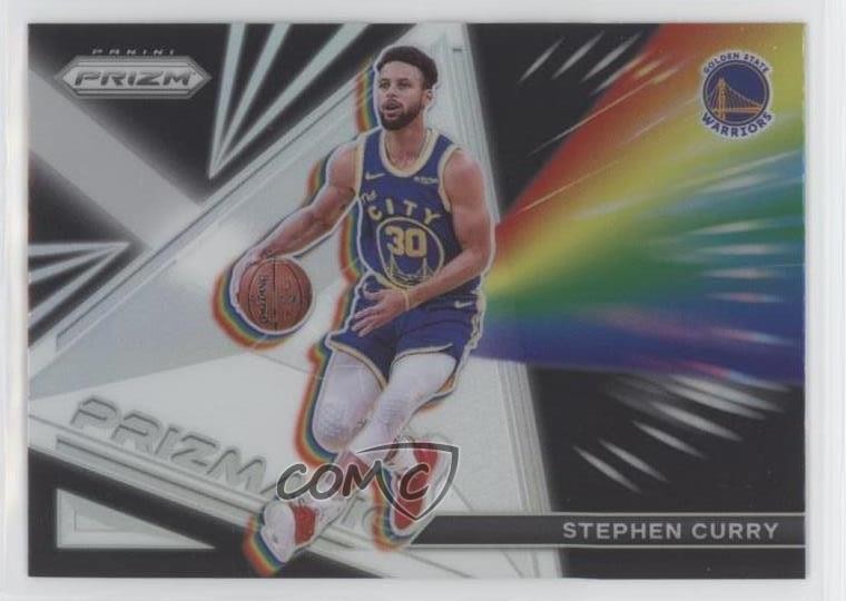 2021-22 Panini Prizm Prizmatic Silver Prizm Stephen Curry #26 2g6