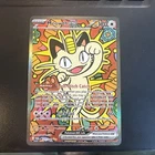 Meowth ex 121/088 ENGLISH Special Illustration Rare - Perfect Order SIR Pokemon