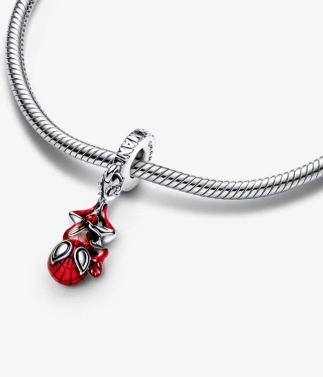 Pandora x Marvel Hängender Spider-Man Charm-Anhänger ( 792323C01 ) - Bild 3 von 4